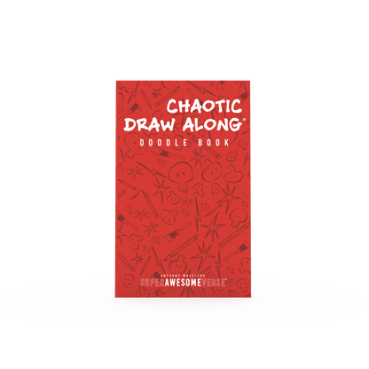 Chaotic Draw Along - Doodle Books (2 pack)