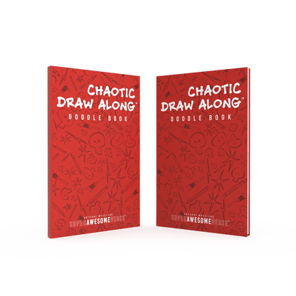 Chaotic Draw Along - Doodle Books (2 pack)